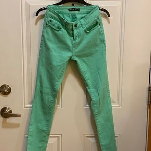 Love Culture- Mint Green Jeans